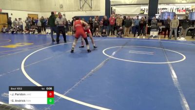 133 lbs Consy 7 - Jayce Paridon, Lake Highland Prep-FL vs Gunner Andrick, Point Pleasant-WV