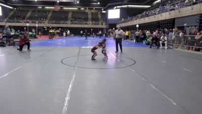 40 lbs Quarterfinal - Baron McCoy, Blackwood vs Orlando Nottham, Mount Airy