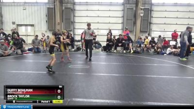 56 lbs Round 4 (6 Team) - Duffy Bohlman, AACO Allstars vs Brock Taylor, Quest