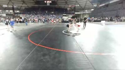 71 lbs Semifinal - Kellen Cundy, Lake Stevens Wrestling Club vs Paxton Beckett, NWWC