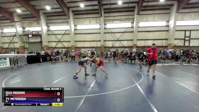 125 lbs Cons. Round 3 - Gus Higgins, UT vs Ty Petersen, ID