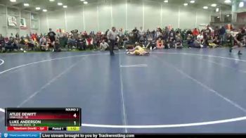 90 lbs Round 2 (6 Team) - Atlee Dewitt, Iowa Gold vs Luke Anderson, Tennessee White