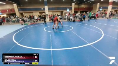 145 lbs Cons. Round 1 - Emmanuel Garcia, Cowboy/Cowgirl Wrestling Club vs David Mora, Omada Kitrinos Wrestling Club