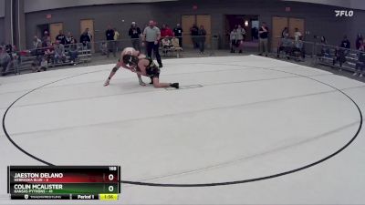 168 lbs Round 3 (8 Team) - Colin McAlister, Kansas Pythons vs Jaeston Delano, Nebraska Blue