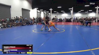 110 lbs Placement Matches (16 Team) - Shane Stream, Illinois vs Keegan Dawkins, Georgia