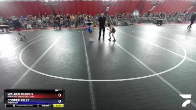 71 lbs Cons. Round 1 - Walker Murphy, Prescott Wrestling Club vs Cooper Kelly, Wisconsin