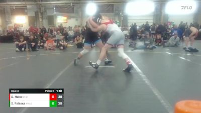 210 lbs Round 1 (8 Team) - Daniel Hoke, Team Ohio vs Shane Falasca, Askren WA Black