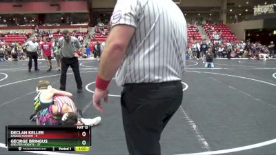 100 lbs Finals (2 Team) - George Bringus, Greater Heights vs Declan Keller, Kansas Mayhem