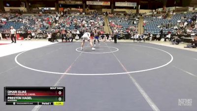 5A-190 lbs 1st Place Match - Preston Hagel, Goddard vs Omari Elias, Wichita-Kapaun Mt. Carmel