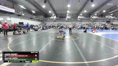 65 lbs Cons. Round 3 - Easton Smith, Seneca Youth Wrestling Club-AAA vs Jaxon Kinney, South Callaway Kids Wrestling Club-AA