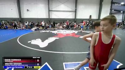 63 lbs Cons. Round 2 - David Tarrence, Washington vs Westen Graham, Thunder Mountain Wrestling Club