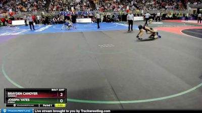 Semifinal - Joseph Yates, O`Neill vs Brayden Canoyer, Waverly