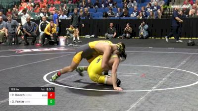 125 lbs Consi of 8 #2 - Paul Bianchi, North Dakota State vs Drake Foster, Wyoming