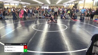 Consi Of 4 - Noah Martinez, Bainbridge vs Kyler Maloney, Blossburg