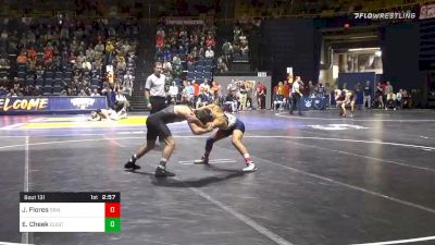 141 lbs Prelims - Julian Flores, Drexel vs Evan Cheek, Cleveland State