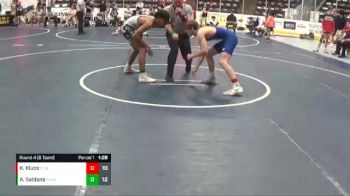 125 lbs Round 4 (6 Team) - Kade Kluce, Flint Tropics vs Alex Saldana, Funky Monkeys Green