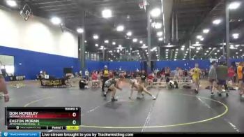 125 lbs Round 5 (6 Team) - Dom Mcfeeley, Indiana Outlaws 2 vs Easton Moran, Attrition Wrestling