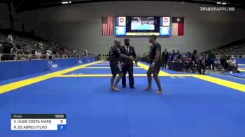 VICTOR HUGO COSTA MARQUES vs ROBERTO DE ABREU FILHO 2021 World IBJJF Jiu-Jitsu No-Gi Championship