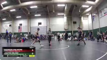 140 lbs Finals (2 Team) - Daymeion Van Matre, Kearney Matcats - Gold vs Jaeston Delano, Columbus Wrestling Organization