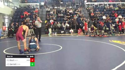 157 lbs Round Of 16 - Ethan Boyd, Sacramento City vs Cael Garriott, Cerritos