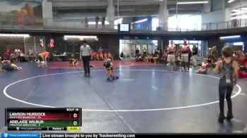 40 lbs Round 7 (10 Team) - Adelaide Wilbur, Predator Wrestling vs Lawson Murdock, Backyard Brawlers