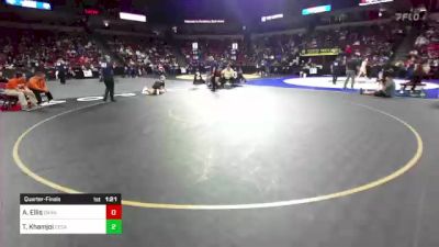 131 lbs Quarterfinal - Addison Ellis, Orange Vista vs Taydem Khamjoi, Cesar Chavez