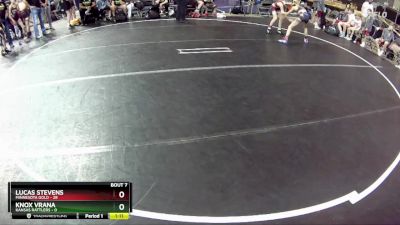 75 lbs Round 3 (6 Team) - Lucas Stevens, Minnesota Gold vs Knox Vrana, Kansas Rattlers