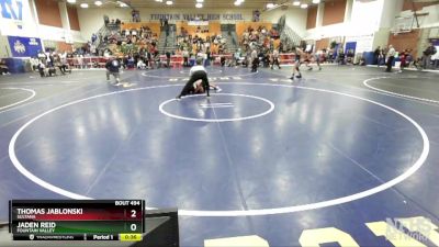 132 lbs Cons. Round 5 - Jaden Reid, Fountain Valley vs Thomas Jablonski, Sultana