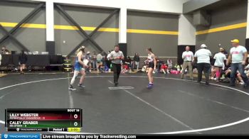 100 lbs Round 5 (6 Team) - Lilly Webster, Potentially Dangerous vs Caley Graber, MN Storm