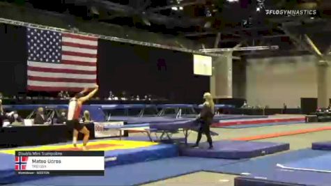 Mateo Ucros - Double Mini Trampoline, TAG USA - 2021 USA Gymnastics Championships
