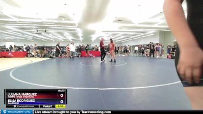 180 lbs Quarterfinal - Juliana Marquez, Animal House Wrestling vs Elisa Rodriguez, California