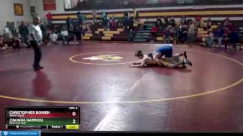 182 lbs 1st Place Match - Christopher Bowen, White River vs Zakaria Hammou, North Kitsap