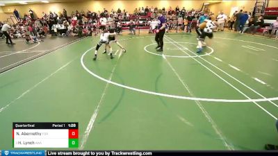 106 lbs Quarterfinal - Hollender Lynch, Ascend Wrestling Academy vs Nathan Abernethy, FordDynastyWrestlingClub