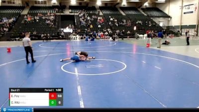 106 lbs Round 3 (16 Team) - Elijah Foy, Augusta vs Cooper Ritz, Kearney JV