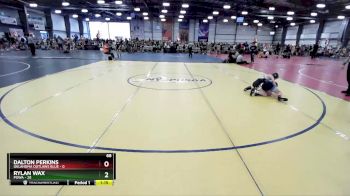 68 lbs Rd# 2 10:30am Friday - Rylan Wax, POWA vs Dalton Perkins, Oklahoma Outlaws Blue