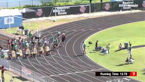 Youth Girls' 100m, Prelims 8 - Age 12