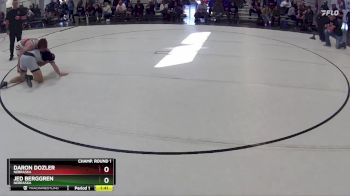 147 lbs Champ. Round 2 - Jed Berggren, Nebraska vs Daron Dozler, Nebraska