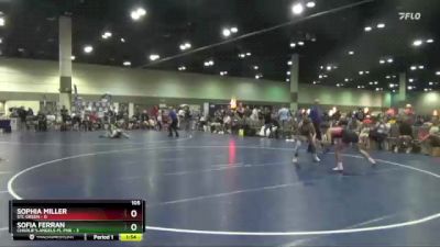 105 lbs Placement Matches (16 Team) - Sofia Ferran, Charlie`s Angels-FL Pnk vs Sophia Miller, STL Green