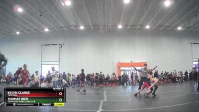 85 lbs Round 3 - Kylyn Clarke, Tech Fall vs Thomas Rich, Team Bear Wrestling Club