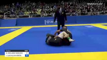 RICHAR EMILIANO NOGUEIRA vs IGHOR LUIS ALVIM HORTA 2021 World IBJJF Jiu-Jitsu No-Gi Championship