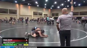 108 lbs Finals (2 Team) - Isaac Young, Alabama Elite vs Braylon Pulley, Tennessee Black
