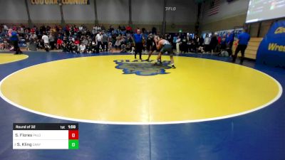 193 lbs Round Of 32 - Simon Flores, Paloma Valley vs Sonny Kling, Canyon Springs