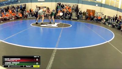 150 lbs Semis & Wb (16 Team) - Varric Wright, Floyd Central vs Nate Anderson, Columbus East