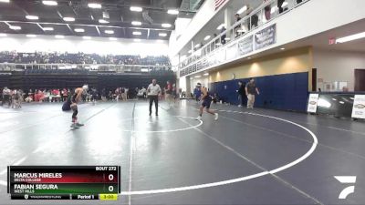 133 lbs Cons. Round 3 - Marcus Mireles, Delta College vs Fabian Segura, West Hills