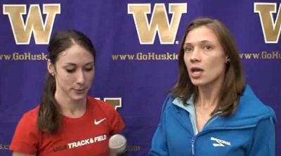 Sarah Porter after 1611 5k 2011 Flotrack Husky Classic