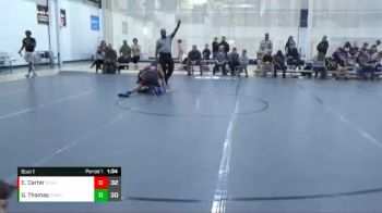 106 lbs Finals (2 Team) - Gabriel Thomas, RAIDER NATION WC vs Elijah Carter, SCANLAN WA