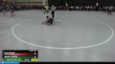 87 lbs Champ. Round 2 - Tad Moore, Big Game Wrestling Club vs Simon Carter, Bear Cave Wrestling Club