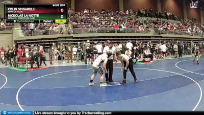 Champ. Round 1 - Nickolas La Notte, Wasatch Wrestling Club vs Colin Spigarelli, SONS OF ATLAS