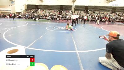 99-I2 lbs Final - Zachary Gubba, Calhoun vs Caleb Goldblatt, Pursuit Wrestling Club