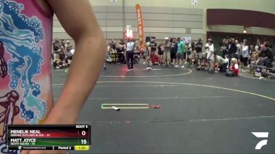 167 lbs Semis & 1st Wrestleback (8 Team) - Mike Neidigh, Death Squad vs Evan Hamblin, Indiana Outlaws Black